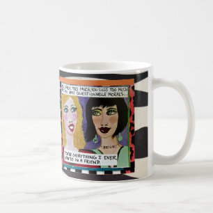 MORAL DES KAFFEE-MUG-QUESTIONABLE KAFFEETASSE