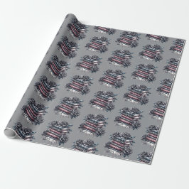 Moral Gray Book Club Wrapping Paper Geschenkpapier
