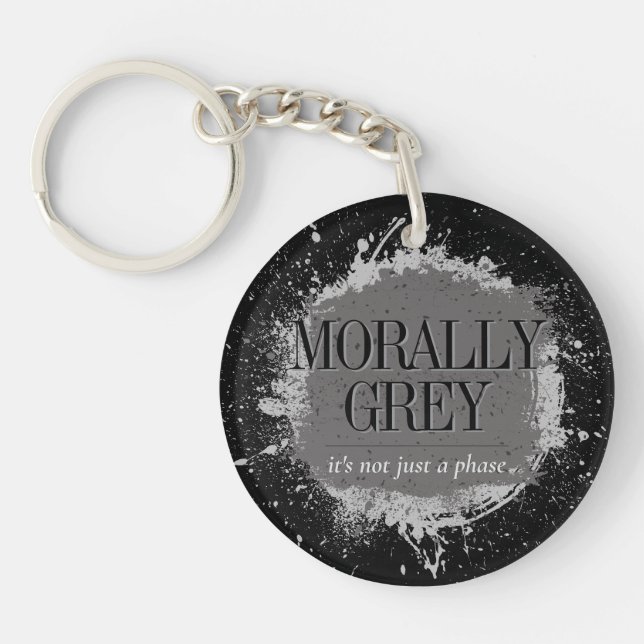 Moral Grey pas une phase de lecteur de livre Splat (Devant)