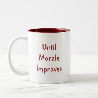 Moral-Verbesserungs-Plan-Tasse Zweifarbige Tasse