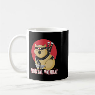 Moral Wombat Funny Animal Lover Kaffeetasse