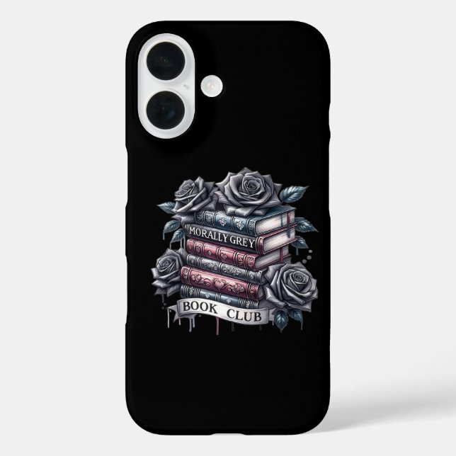 Morally Gray Book Club Handy Case für Buchliebhabe (Rückseite)