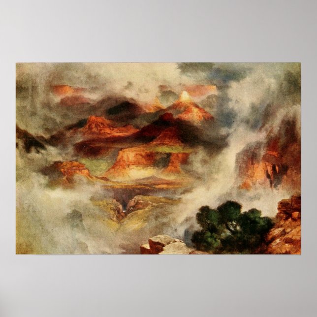 Moran - Der Yellowstone Park Poster (Vorne)