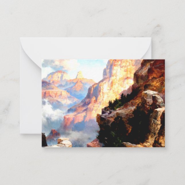 Moran - Grand Canyon of the Colorado, Arizona Mitteilungskarte (Vorderseite)
