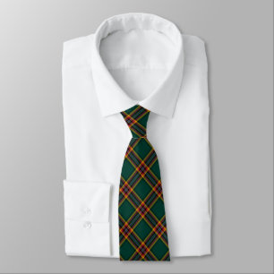 Moran Tartan Forest Green Kariert Krawatte
