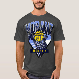 Morant Retro Memphis Basketball Rückblick T-Shirt