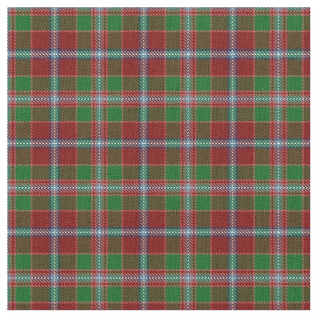 Moray of Abercairny Clan Tartan Stoff (Nahaufnahme)