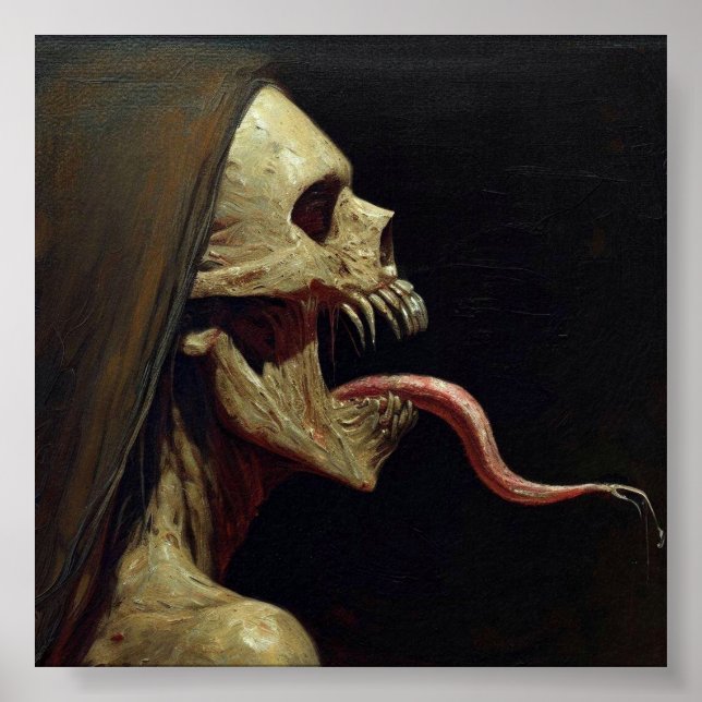 Morbid Banshee | Matt Paper Print Poster (Vorne)