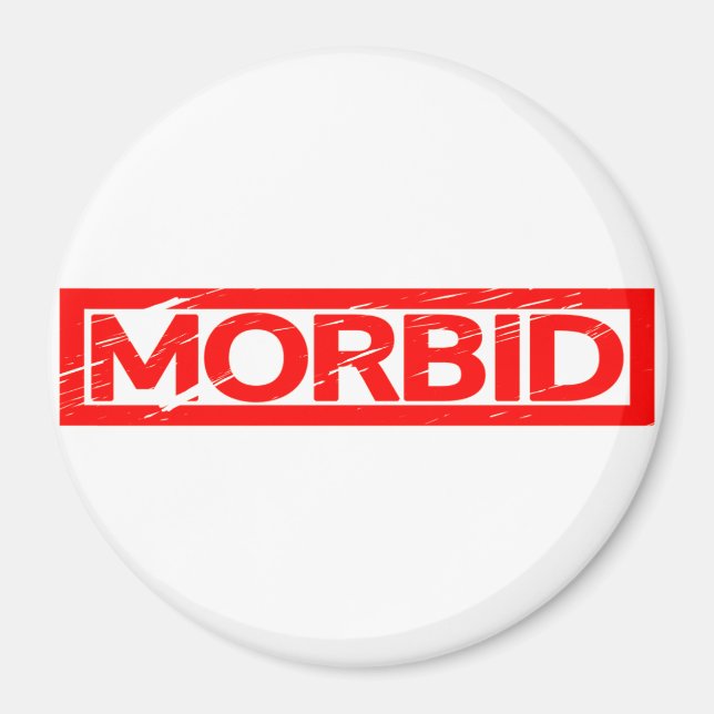 Morbid Briefmarke Magnet (Vorne)