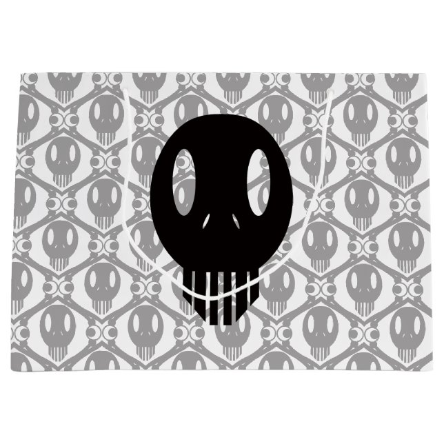 Morbid Faces Große Geschenktüte (Vorderseite)
