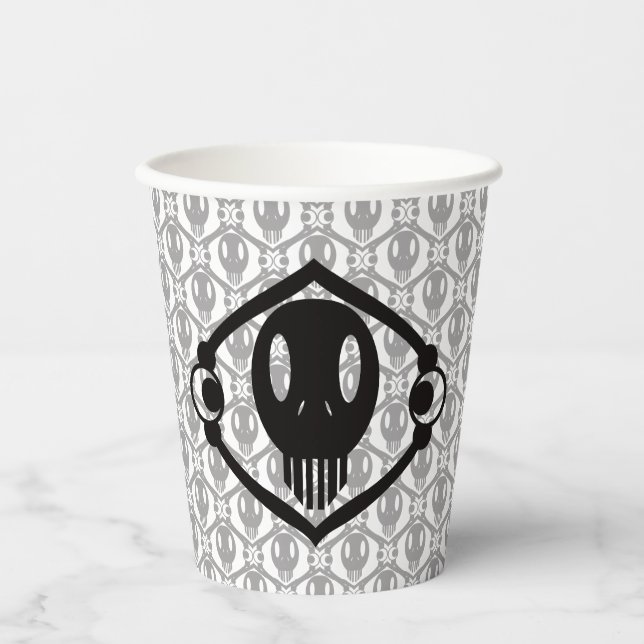 Morbid Faces Pappbecher (Vorderseite)