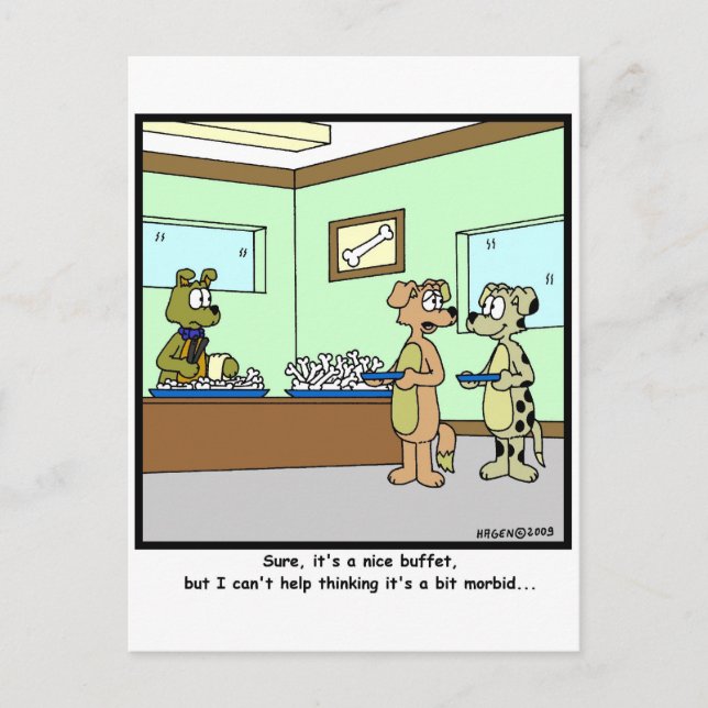 Morbid Postkarte (Vorderseite)