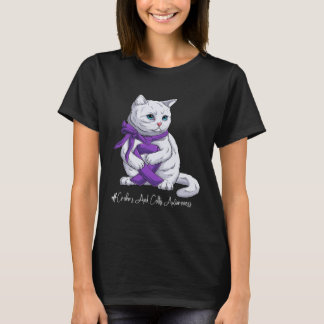 Morbus Crohn und Colitis-Bewusstseinsmonat Lila Ba T-Shirt