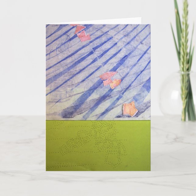 Morceaux de Temps n1 du 18 oct 2015 Gruß C Karte (Vorderseite)