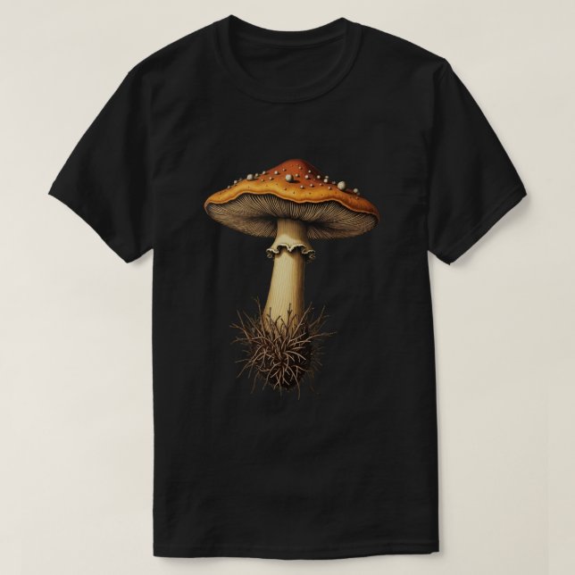 Morchel Teller T-Shirt (Design vorne)
