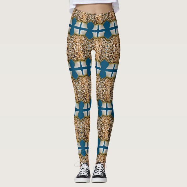Morchelpilz-Leggings Leggings (Vorderseite)