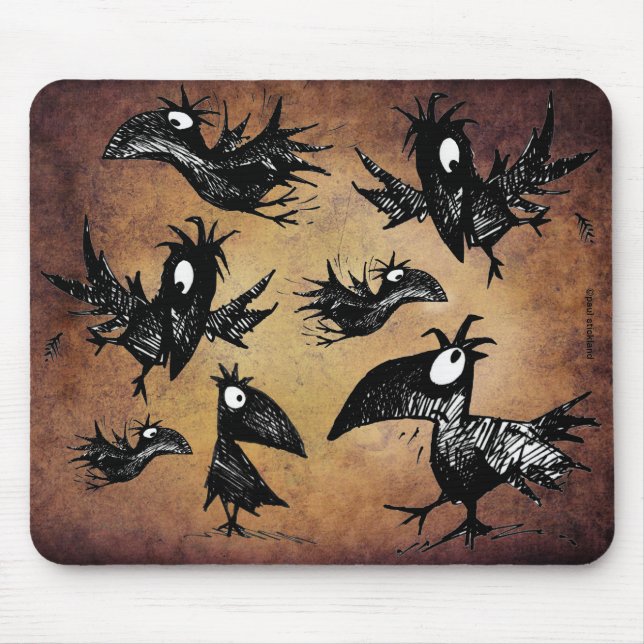Mord an den Krähen Mousepad (Vorne)