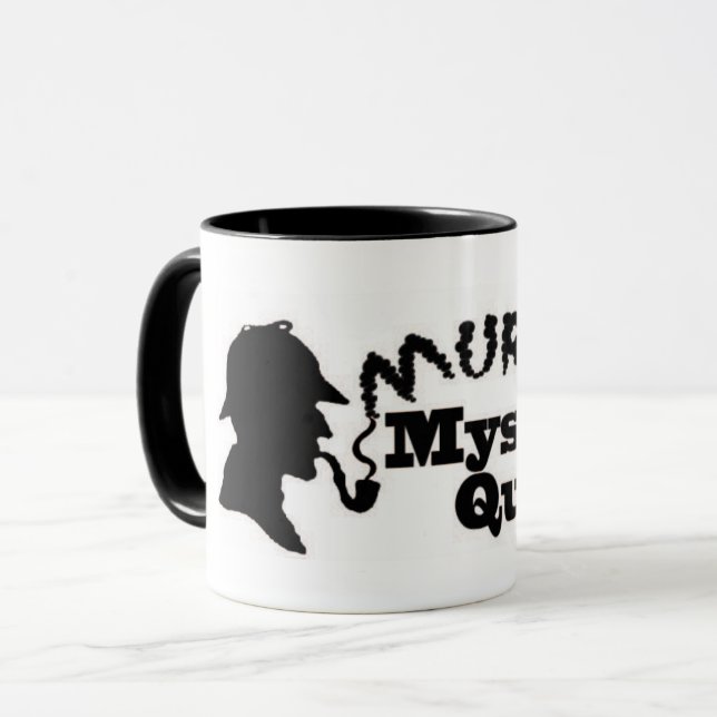 Mord-Geheimnis-Steppdecken-Tasse Tasse (Vorderseite Links)