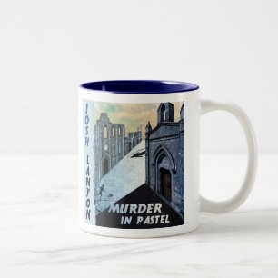 Mord in der PastellTasse Zweifarbige Tasse