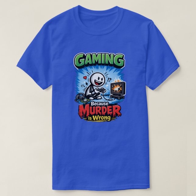 Mord ist falsch 2 T-Shirt (Design vorne)