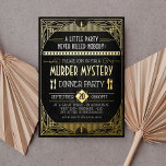 Mord Mystery Dinner Party Einladung<br><div class="desc">Mörder Mystery Dinner Party Einladung - Diese atemberaubende Mord-Mysterium-Folie Abendessen Party Einladung wird helfen, Set der Szene. Dress up as a thema und arbeiten mit deinen gästen zusammen, um eine Nacht von spannenden mysteriösen und intriganten! Verbrechen zu lösen hat noch nie so viel Spaß gemacht. Ein Teil unseres Blickwinkels, der...</div>