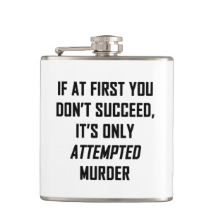 Mord versucht flachmann