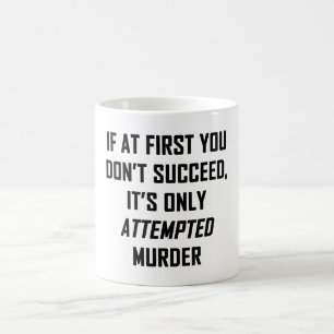 Mord versucht kaffeetasse