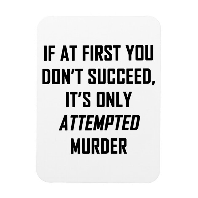 Mord versucht magnet (Vertikal)