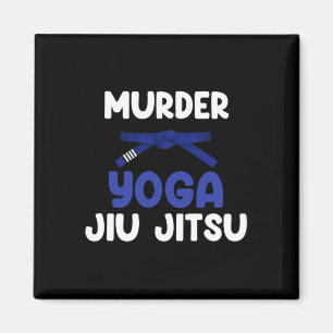 Mord Yoga Jiu Jitsu Karate Boxen Muay Thai Kick Magnet
