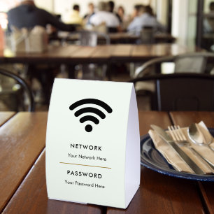 Morden Business Wifi-Netzwerk-Sockel Tischaufsteller