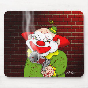Mörder-Clown-Mauspad Mousepad
