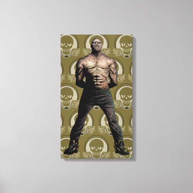 Mörder Croc Comic-Buch-Kunst der Leinwanddruck (Vorderseite)