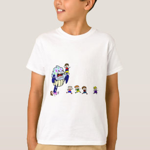 Mörder-Monster-kleiner Kuchen T-Shirt