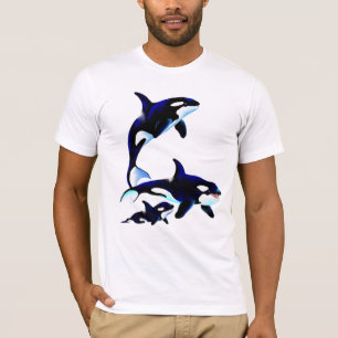 Mörder-Wal-Familien-Shirts T-Shirt