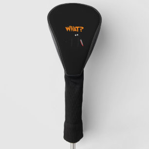 Mörderische Katze mit blutigem Messer Murderous Bl Golf Headcover
