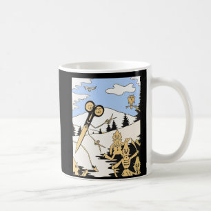 mörderische Schere Kaffeetasse