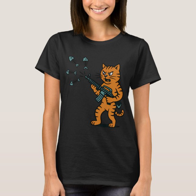 Mörderkatze T-Shirt (Vorderseite)