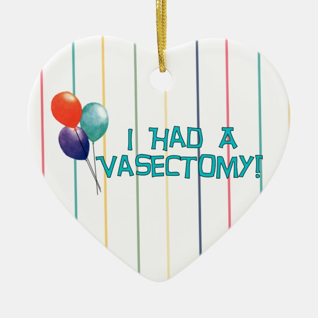 moreback011, Vasectomy Keramikornament (Vorne)