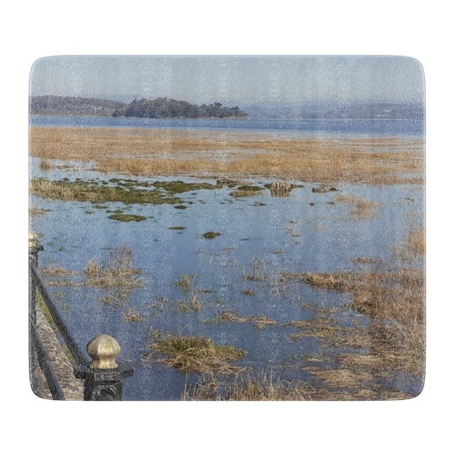 Morecambe Bay High Tide Chopping Board Schneidebrett (Vorderseite)