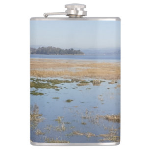 Morecambe Bay High Tide Vinyl Flask Flachmann