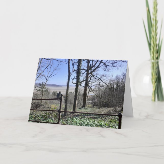 Morecambe Bay View Karte (Vorderseite)