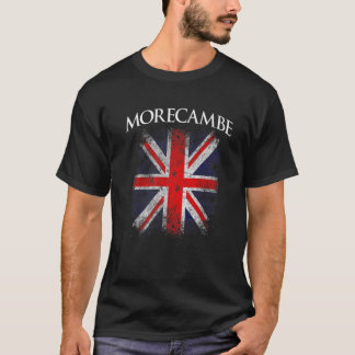 Morecambe Vintage Retro Britische Flagge Lustig T-Shirt