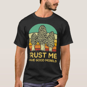 Morel Mushroom Funny Foraging Morels Jäger T-Shirt