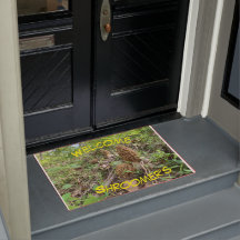Morel Mushroom "Shroomer" Door Mat
