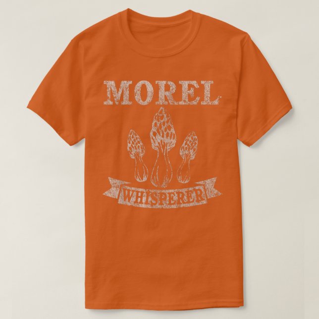 Morel Mushroom Whisperer Funny beunruhigt  T-Shirt (Design vorne)