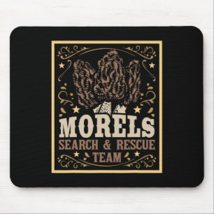 Morel-Such- und Rettungsteam - Pilzsuchen Pilzjäge Mousepad