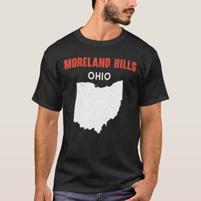 Moreland Hills Ohio USA State America Travel Ohioa T-Shirt (Vorderseite)