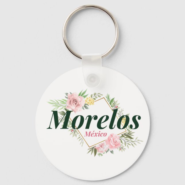 Morelos Mexico Reiseziel Bridesmaid Schlüsselanhänger (Vorderseite)
