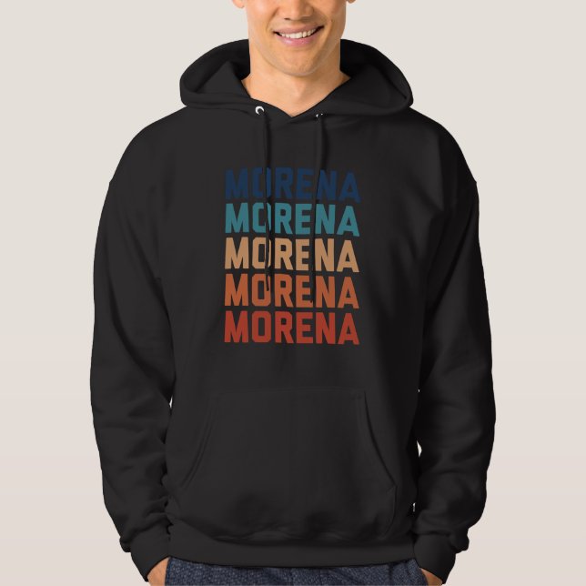Morena Hispanic Latina Hoodie (Vorderseite)