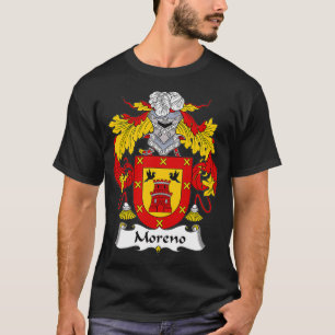 Moreno Coat of Arms Familienwappen T-Shirt